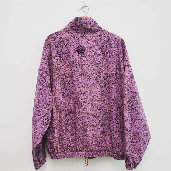 Unisex -100% Authentic Vintage Reebok Volleyball Pullover Anorak Jacket - Size L - Picture 3 of 6